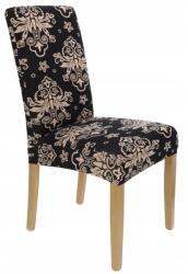  Üléshuzat, poliészter, fekete/bézs (21P)