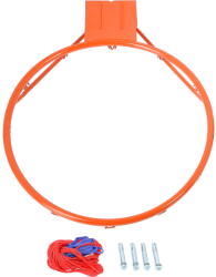 Nils Kosárlabda gyűrű, Nils, Acél/polipropilén, Narancs, 45 cm (10-20-006)