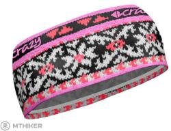 Crazy Band dupla női fejpánt, hópehely (L)