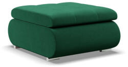 GreenSite Tokio puff, bársony, zöld - pepita