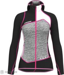 Crazy Pull Ionic Light női pulóver, élénkpiros/fekete (S)