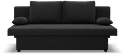 GreenSite Sony kanapé, szövet anyag, bonell töltet, fekete - pepita