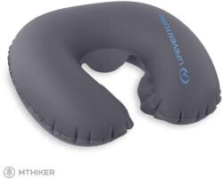 Lifeventure felfújható nyakpárna utazópárna, szürke