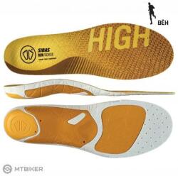 SIDAS 3 láb Run Sense Magas talpbetét, magas ív (L/42-43)