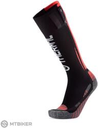 Therm-ic Ultra Warm Nordic fűthető zokni, fekete/piros (EU 35-36)