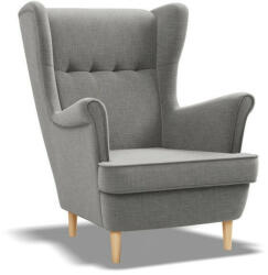 GreenSite Uszak fotel, fonott, szürke