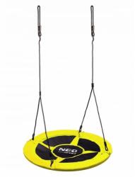  XXL Fészekhinta gyerekeknek, 95 cm, 150 kg, Neo-Sport 1003, Sárga