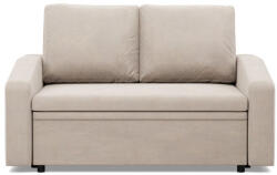 GreenSite Zeus kanapé, bársony, hab töltet, döntött kartámasz, bézs