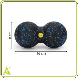 Springos ActiGet dupla Masszázslabda 16cm - közepes keménység (ACT0097)