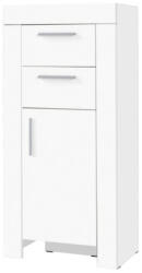 JM Furniture Komód - Cezar 60 x 130 cm - Fehér - fizz
