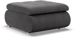 GreenSite Tokio puff, kordbársony, szürke - pepita