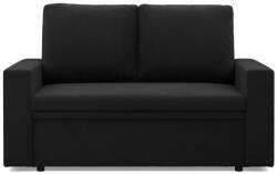 GreenSite Zeus kanapé, szövet anyag, hab töltet, egyenes kartámasz, fekete