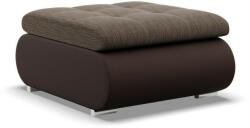GreenSite Tokio puff, fonott + műbőr, barna