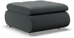 GreenSite Tokio puff, bársony, szürke - pepita