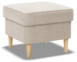 GreenSite Uszak lábtartó, bársony, bézs