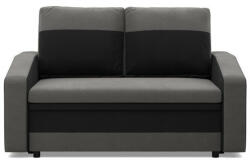 GreenSite Hewlet kanapé, szövet anyag, szürke - fekete