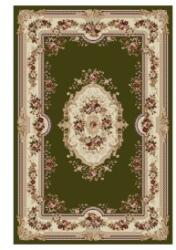 Delta Carpet Covor Dreptunghiular, 80 x 200 cm, Verde, Model Floral Lotos (LOTUS-575-310-082) Covor