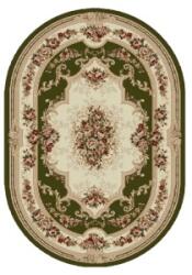 Delta Carpet Covor Oval, 60 x 110 cm, Verde, Lotos 574/310 (LOTUS-574-310-O-0611) Covor