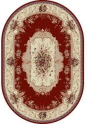 Delta Carpet Covor Oval, 60 x 110 cm, Rosu, Lotos 507 (LOTUS-507-201-O-0611) Covor