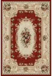 Delta Carpet Covor Dreptunghiular, 100 x 300 cm, Rosu, Lotos Model Floral 535 (LOTUS-535-210-13) Covor
