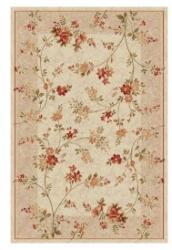 Delta Carpet Covor Dreptunghiular, 200 x 300 cm, Crem / Bej, Model Flori Lotos (LOTUS-551-100-23) Covor