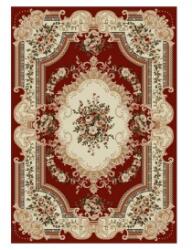 Delta Carpet Covor Dreptunghiular, 150 x 230 cm, Grena / Crem, Model Floral Lotos (LOTUS-503-220-1523) Covor