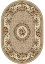 Delta Carpet Covor Oval, 150 x 230 cm, Bej, Lotos 571 (LOTUS-571-110-O-1523) Covor