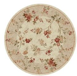 Delta Carpet Covor Rotund, 150 x 150 cm, Crem, Lotos 551/100 (LOTUS-551-100-O-1515) Covor