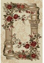 Delta Carpet Covor Dreptunghiular, 150 x 230 cm, Crem, Model Coloane Lotos 532 (532-100-1523) Covor