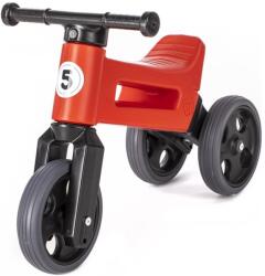 FunnyWheels - RIDER SPORT 2 az 1-ben futóbicikli és roller, piros/fekete 11408588 (TED0093)