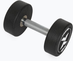 XTREXO Gumírozott öntöttvas kézisúlyzó XTREXO Pro 12 kg black