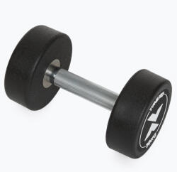 XTREXO Gumírozott öntöttvas kézisúlyzó XTREXO Pro 10 kg black