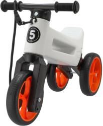 FunnyWheels - 2 az 1-ben RIDER SUPER SPORT futóbicikli fehér/fekete/narancssárga 11404473 (TED0086)