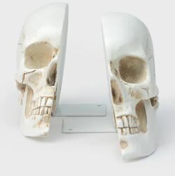 Luckies of London suport de carti Skull 12, 3 x 15 x 21, 5 cm 2-pack 99KK-DRU115_00X (SK.BOOKSKULL1)