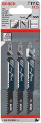Bosch T 111 C Lombfűrész penge Magas szén-acél (HCS) 3 db (2608630808) (2608630808)