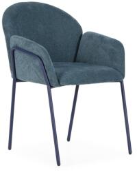 MOME Kék kárpitozott étkezőfotel szett 2 db-os Aslin - MOME