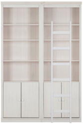 Støraa Fehér borovi fenyő könyvespolc 148x223 cm Anita - Støraa