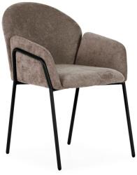 MOME Barackszínű kárpitozott étkezőfotel szett 2 db-os Aslin - MOME