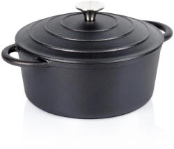  Öntöttvas fazék fedővel 22 cm 2, 6 l (199095)