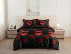  Mikroszálas ágyneműhuzat RED KISS fekete Ágyneműhuzat mérete: 70 x 80 cm | 140 x 200 cm