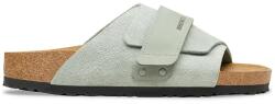 Birkenstock papucs velúrból Kyoto - zöld Női 39