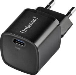 Intenso W30C2 GaN USB-C Hálózati Gyotstöltő Adapter 30 W - Fekete