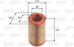 VALEO 585623 Filtru aer