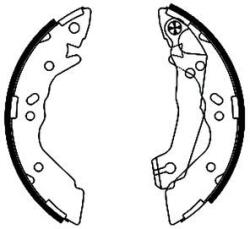 TEXTAR Sada brzdových čeľustí TEXTAR 91054100 (91054100)