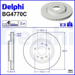 DELPHI Tarcza Ham. Przod (bg4770c)