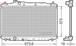 DENSO Chladič motora DENSO DRM40105 (DRM40105)