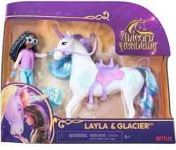 Spin Master Academia Unicornilor: Cu bebelușul unicorn - Layla și Glacier - Spin Master (6066849) Figurina