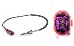 HELLA Snímač teploty výfukových plynov HELLA 6PT 014 494-421 (6PT 014 494-421)