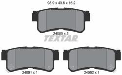 TEXTAR Sada brzdových platničiek kotúčovej brzdy TEXTAR 2405001 (2405001)