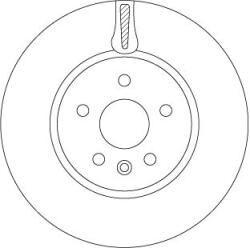 TRW Brzdový kotúč TRW DF6820 (DF6820)